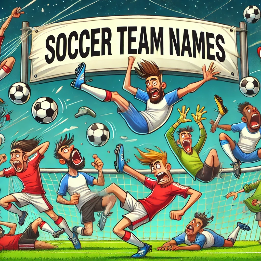 Funny Team Names That'll Have Everyone Laughing