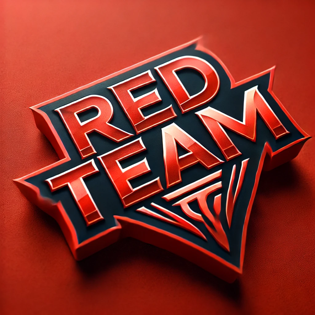 A collection of bold and creative red-themed team names, featuring vibrant, strong colors and bold lettering that symbolize power and energy