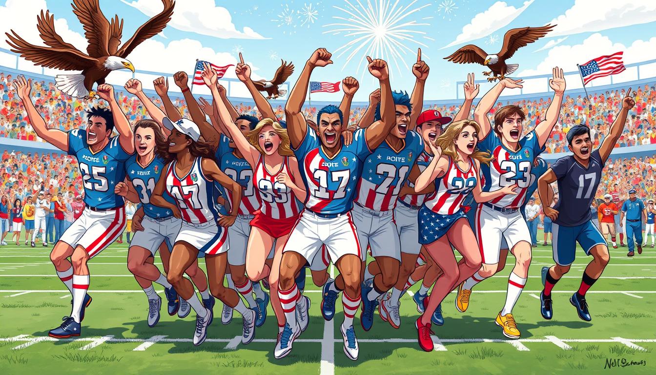 Patriotic Team Names: Bold, Inspiring, and Full of American Pride!