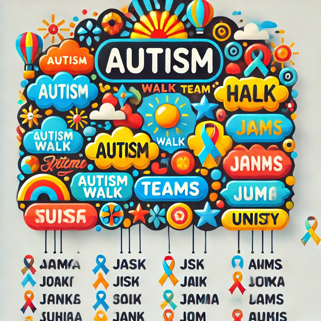 Autism Walk Team Names