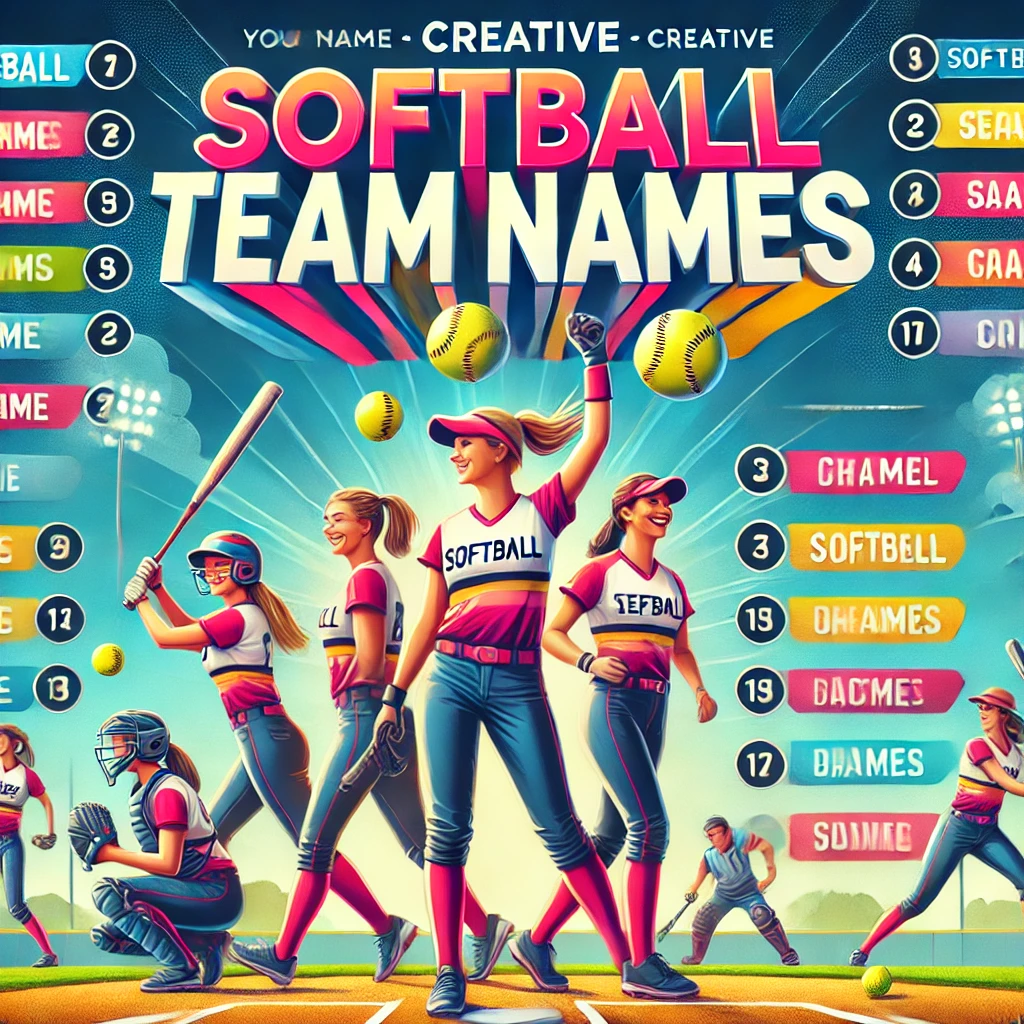 softball team names