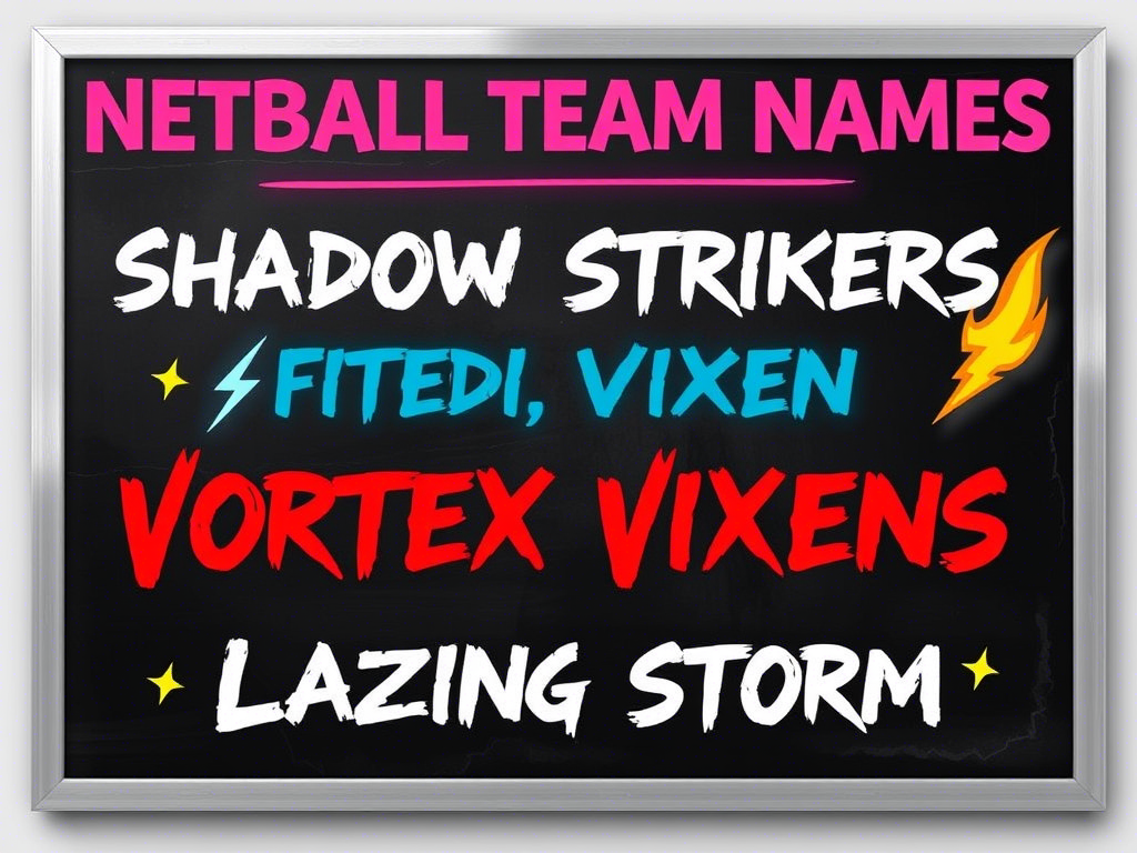 Netball Team Names
