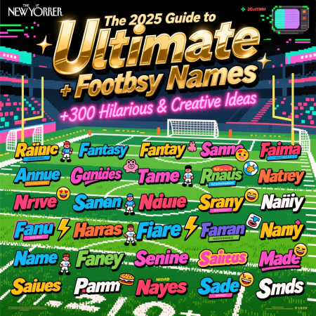 Creative Fantasy Football Team Names