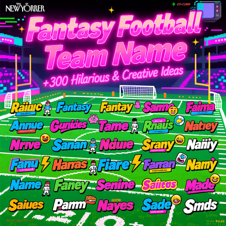 The Ultimate 2025 Guide to Creative Fantasy Football Team Names (+300 Hilarious and Creative Ideas) 4 1758096395