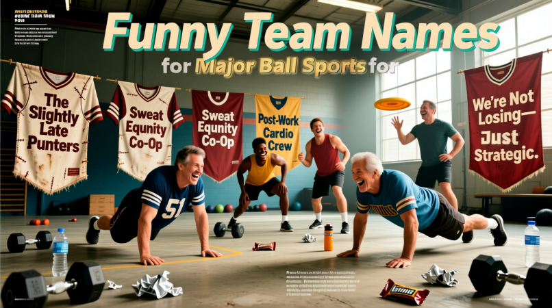 500+ Hilarious & Hyper-Specific Funny Sports Team Names for Adults: The Ultimate 2025 Guide 4 1759740961