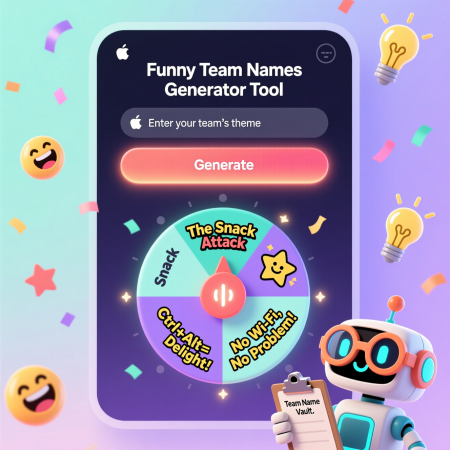 funny team names generator free