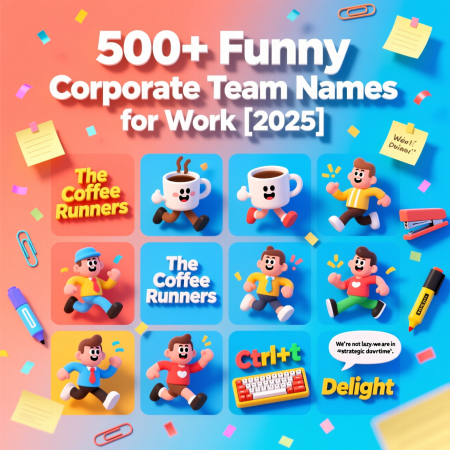 funny corporate team names for work