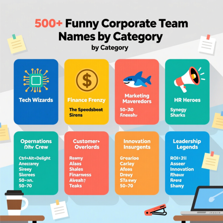 funny corporate team names for work