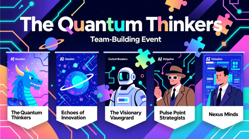 The Ultimate Guide to Unique Corporate Team Names for Team Building: 400+ Ideas That Actually Work 3 1763285397